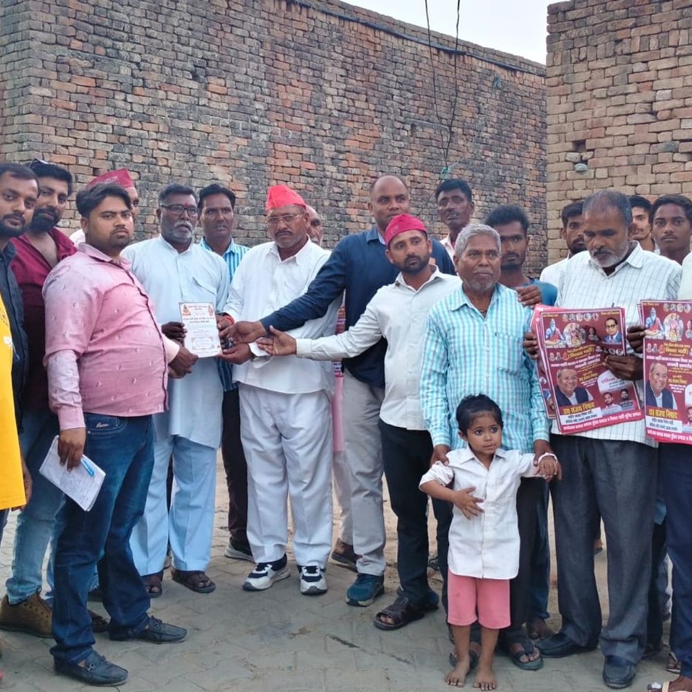 संभल में 8 अप्रैल को भव्य शोभा यात्रा:कैबिनेट मंत्री संजय निषाद के आगमन की तैयारी, कई गांवों में बैठकों का दौर