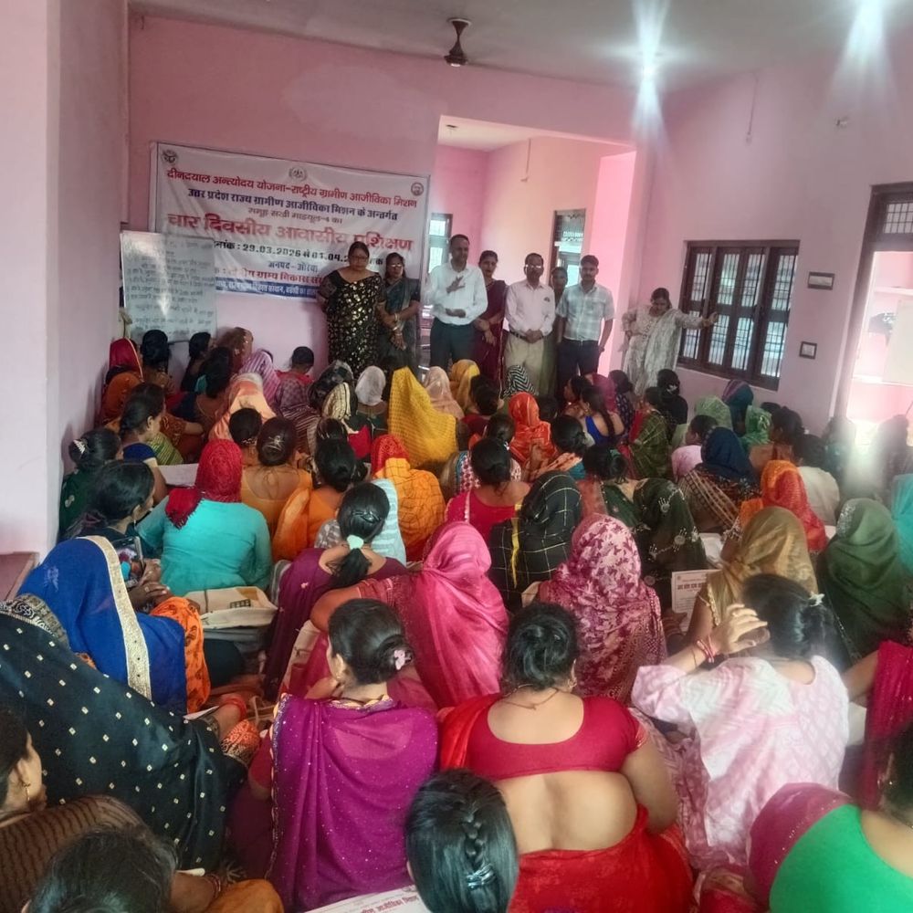 139 महिलाओं ने लिया प्रशिक्षण में भाग:समूह सखियों का 4 दिवसीय आवासीय प्रशिक्षण संपन्न
