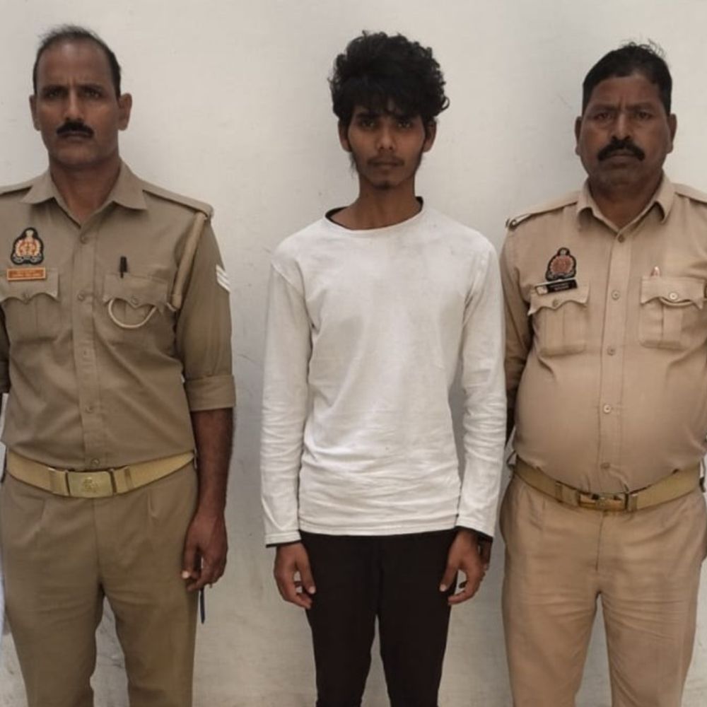नाबालिग के अपहरण और दुष्कर्म का आरोपी गिरफ्तार:मिर्जापुर पुलिस ने प्रयागराज के युवक को जेल भेजा