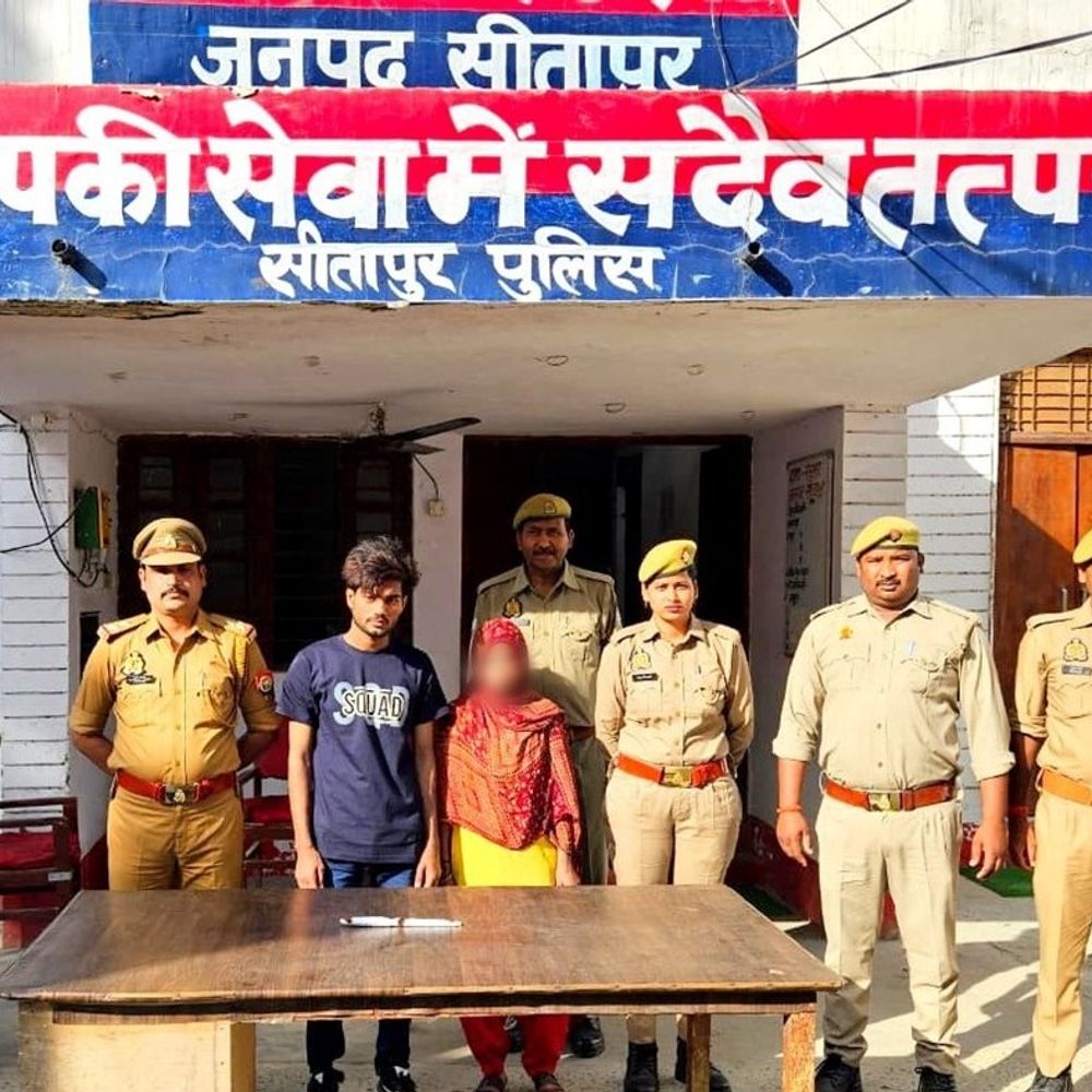 युवक की हत्या में प्रेमी-प्रेमिका गिरफ्तार:अवैध संबंध का विरोध करने पर चचेरे भाई को चाकू मारा, हथियार बरामद