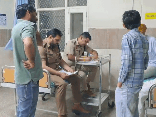 कुरुक्षेत्र में पंचायत सेक्रेटरी ने मारी बाइक सवार को टक्कर:  आईटीआई स्टूडेंट जख्मी, गाड़ी के एयरबैग खुले, शराब के नशे में होने का आरोप – Kurukshetra News