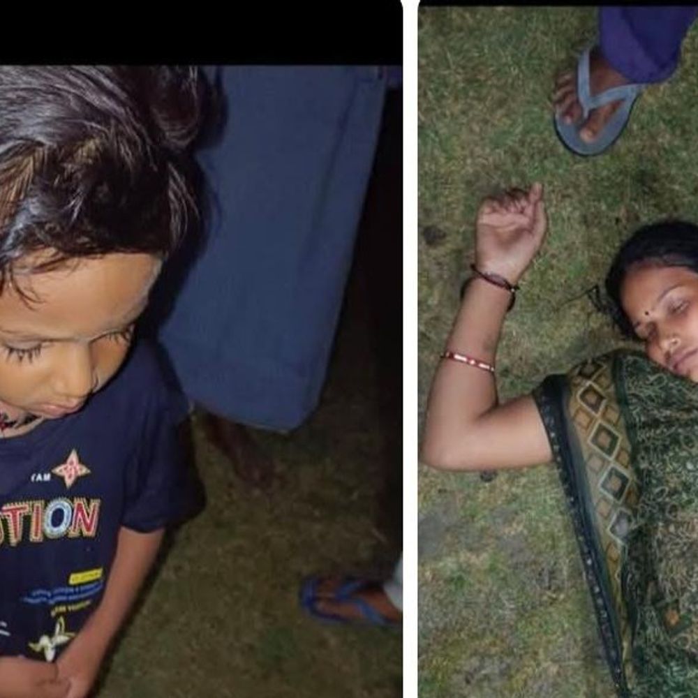 गोंडा में दो बच्चों के साथ महिला नदी में कूदी:मासूम की मौत, ग्रामीणों ने मां-बेटे को बचाया; पति से झगड़े के बाद उठाया कदम