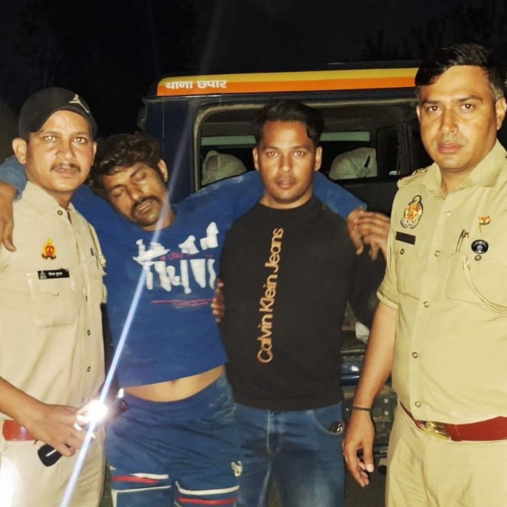 पिता ने बेटियों से किया गंभीर अपराध:मुजफ्फरनगर में पुलिस मुठभेड़ में गिरफ्तार, पहले भी जा चुका है जेल