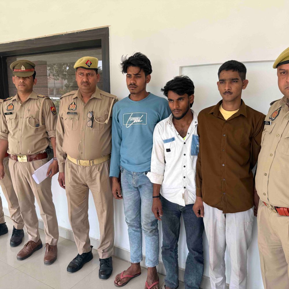 बुलंदशहर में युवक की हत्या का खुलासा, तीन आरोपी गिरफ्तार:बहन का नंबर मांगने से मना करने पर दोस्तों ने की थी हत्या