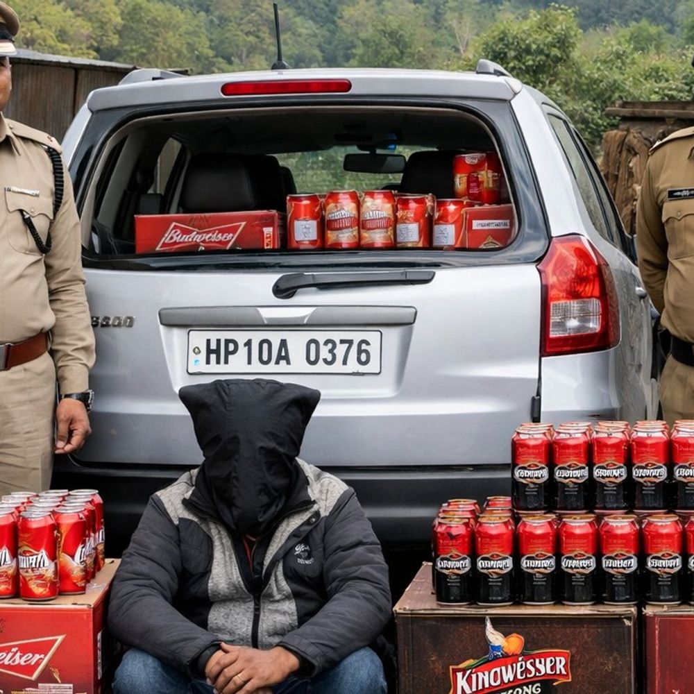 मंडी में कार से अवैध शराब और बीयर बरामद:  डम्पिंग यार्ड से पुलिस ने ड्राइवर को किया अरेस्ट, नहीं दिखा सका दस्तावेज – Mandi (Himachal Pradesh) News