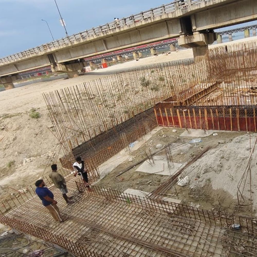 उन्नाव के आनंद घाट पर आरती स्थल का निर्माण:दो महीने में होगा तैयार, बनारस की तर्ज पर होगा विकसित