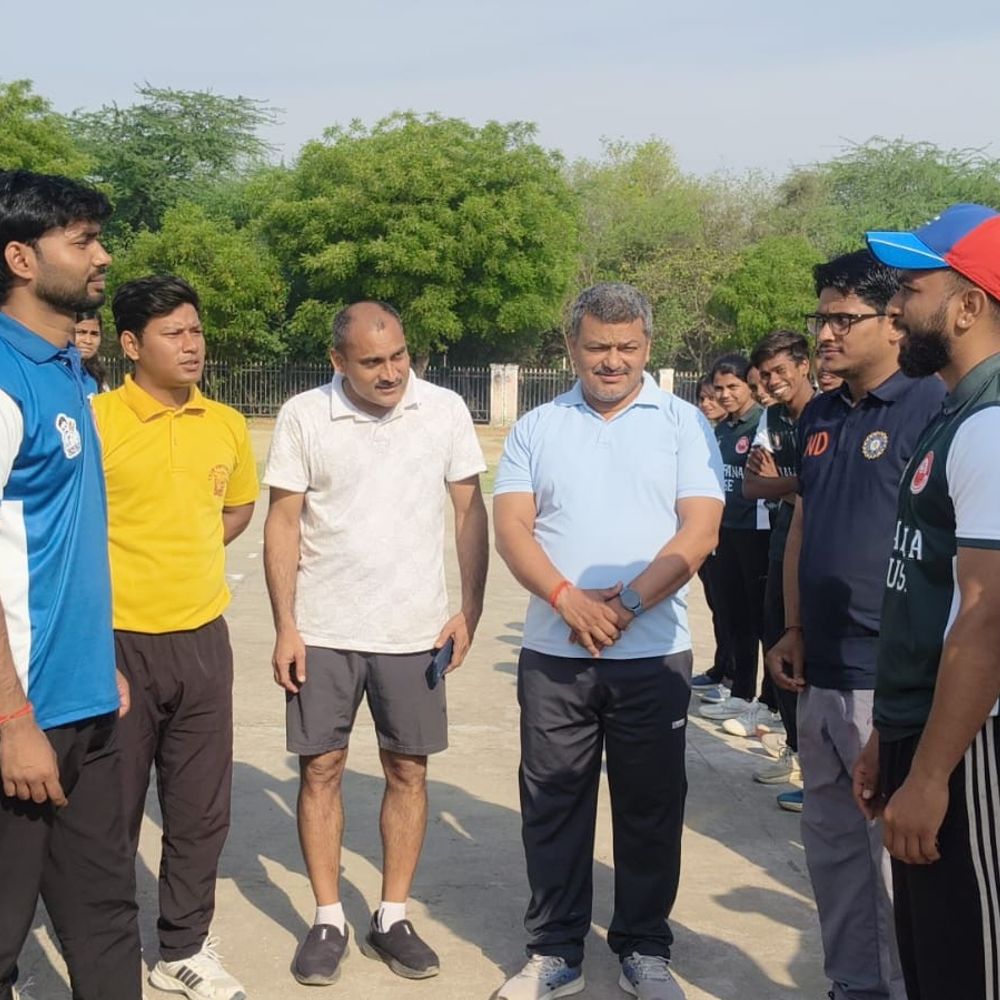 महाराणा प्रताप हाउस बना चैंपियन:फाइनल में भगत सिंह हाउस को 21 रनों से दी शिकस्त, यशवर्द्धन बने 'मैन ऑफ द टूर्नामेंट'