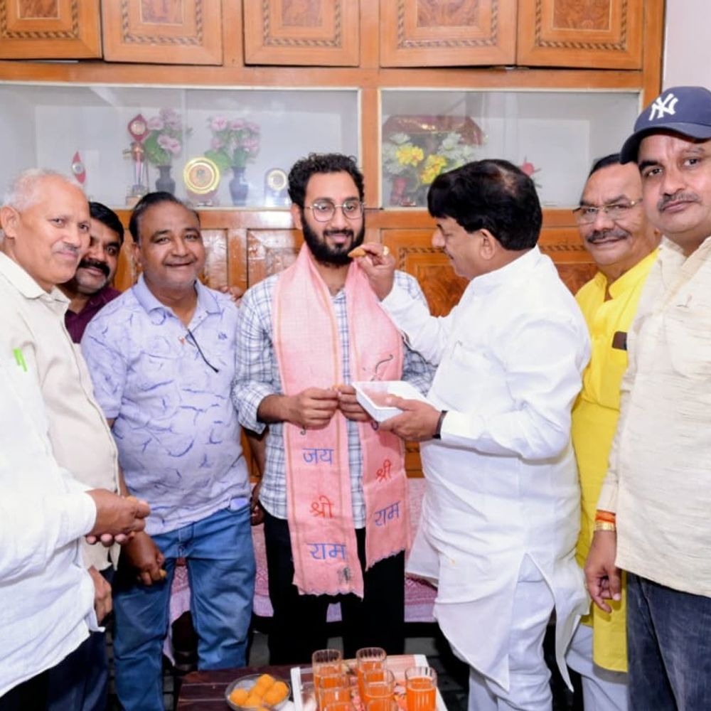 मंत्री कपिल देव ने पीसीएस सफल छात्रों को सम्मानित किया:आकाश पाल और डिप्टी जेलर आंचल त्यागी को दी बधाई