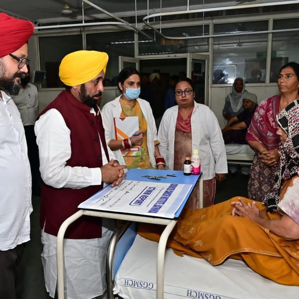 CM मान ने बठिंडा कैंसर इंस्टीट्यूट का दौरा किया:  मरीजों से मिलकर बातचीत की, सुविधाओं का जायजा लिया; सुधार के निर्देश दिए – Bathinda News