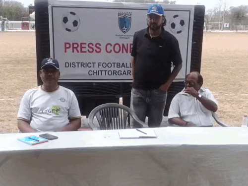 चित्तौड़गढ़ में पहली बार अंडर-20 फुटबॉल प्रतियोगिता सोमवार से:27 टीमों के 500 खिलाड़ी लेंगे भाग, 25 मैच खेले जाएंगे