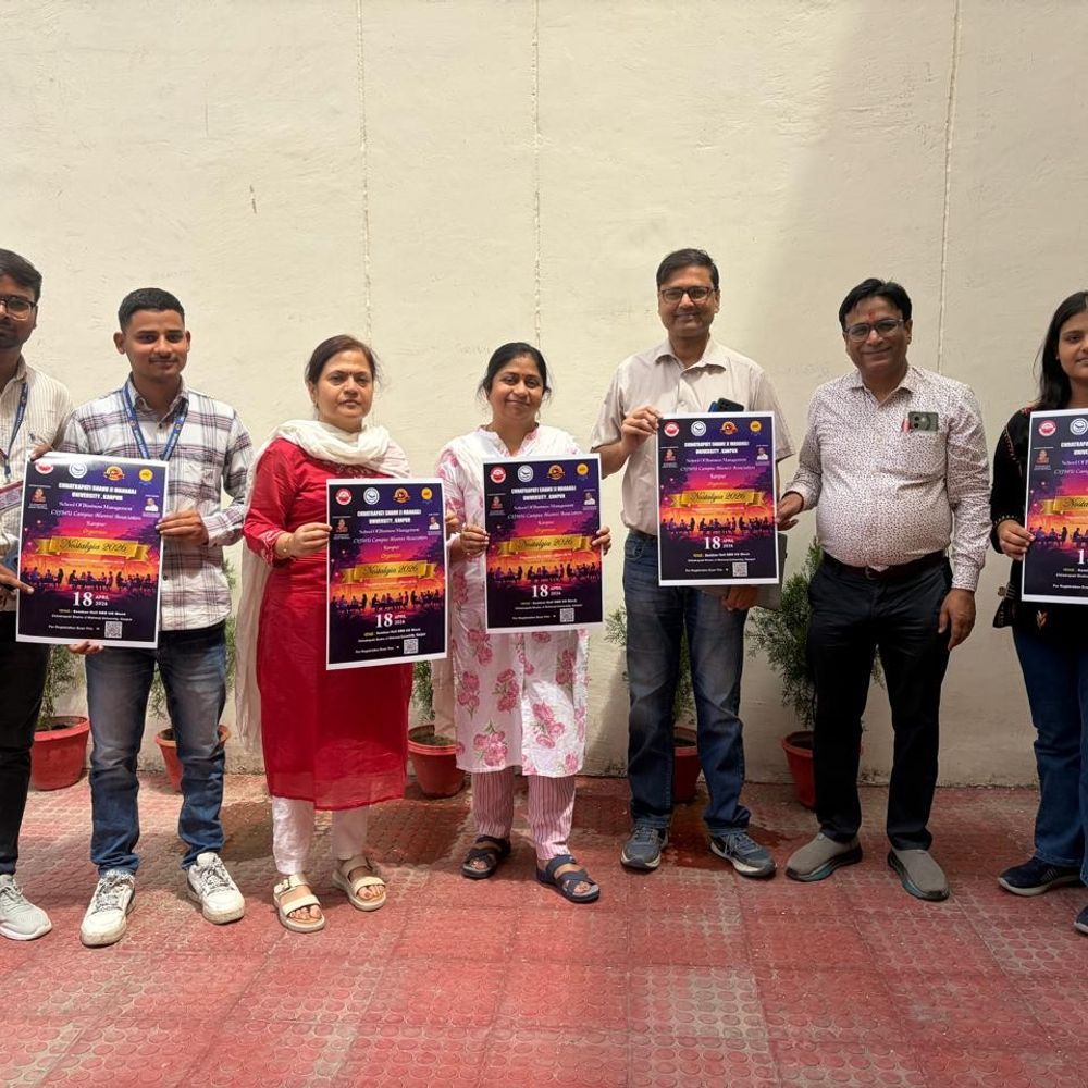 ​कॉर्पोरेट दिग्गज देंगे कामयाबी का मंत्र:CSJMU एल्यूमिनी मीट में पोस्टर लॉन्च, पुराने रिश्तों और यादों का मनेगा जश्न