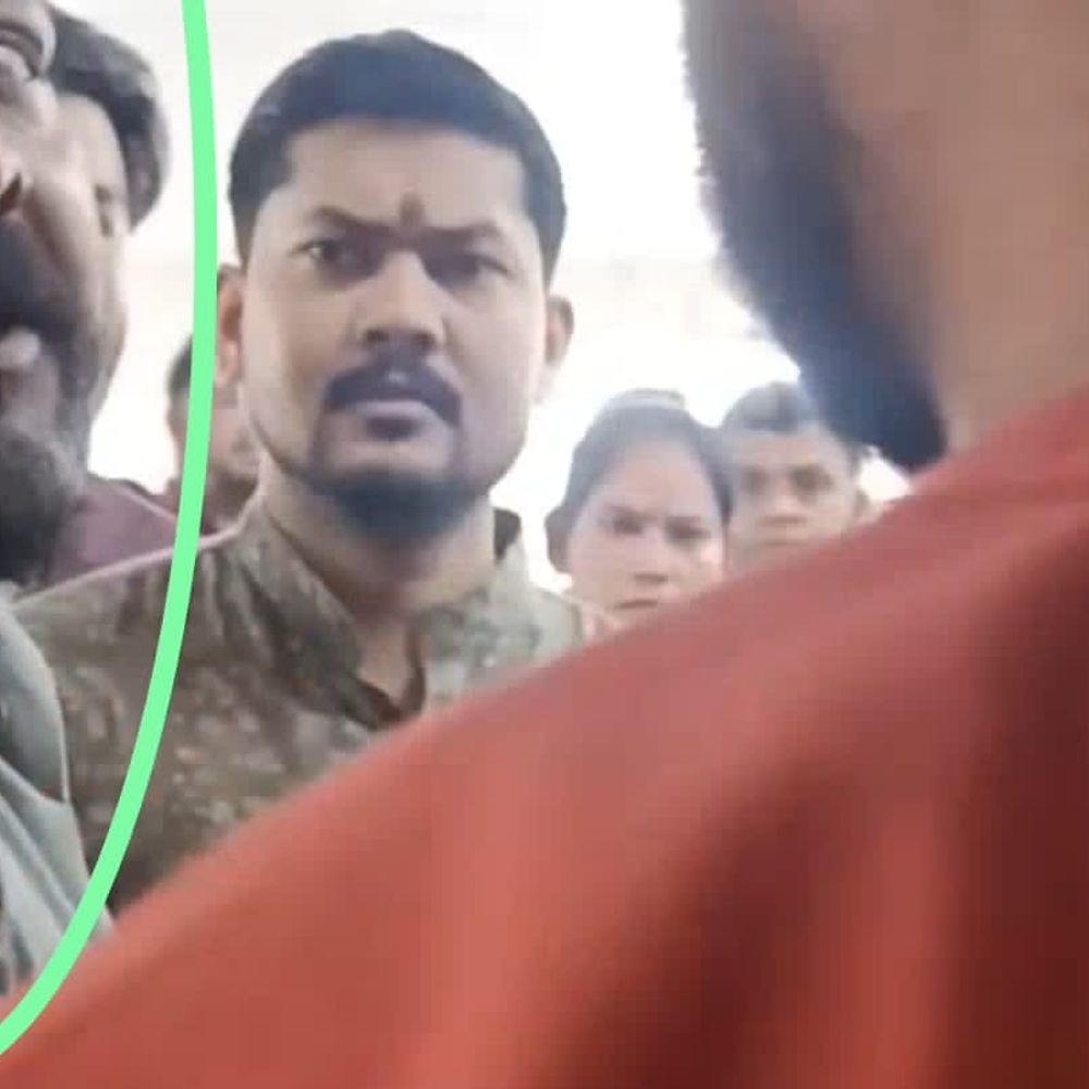 एटा मेडिकल कॉलेज में डॉक्टर की दबंगई का वीडियो:रॉड निकलवाने गए मरीज के तीमारदारों को पीटा, दो डॉक्टर समेत 10 लोगों के खिलाफ FIR दर्ज