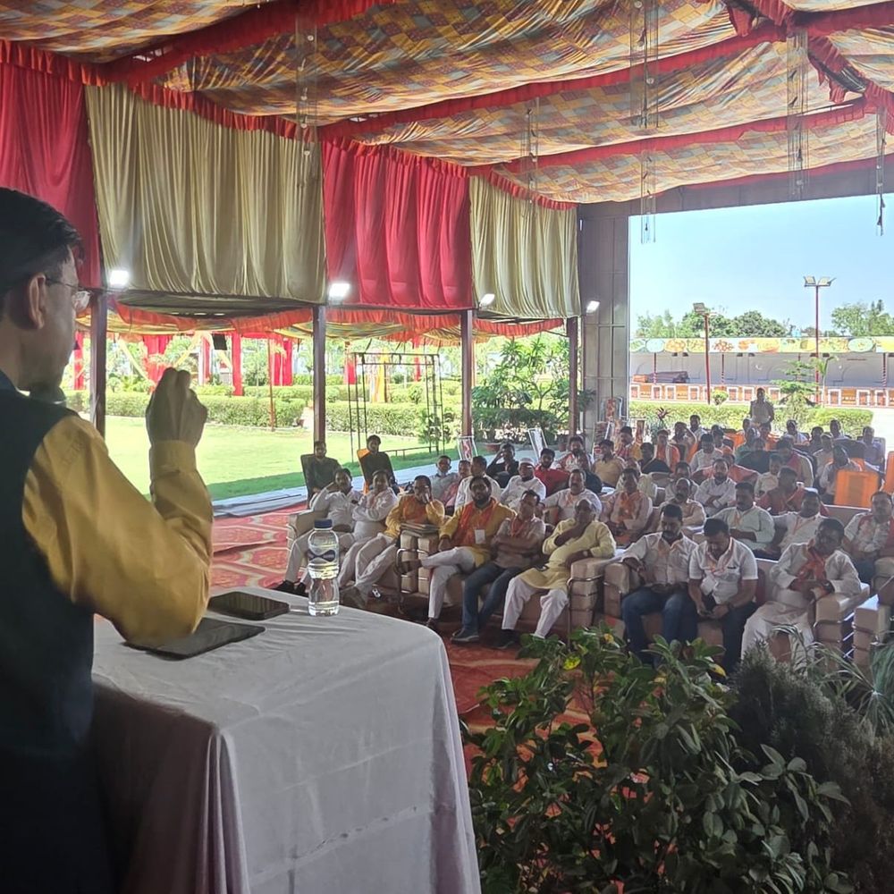 देवरिया में भाजपा का प्रशिक्षण महाअभियान:कार्यकर्ताओं को संगठन विस्तार के मंत्र दिए गए