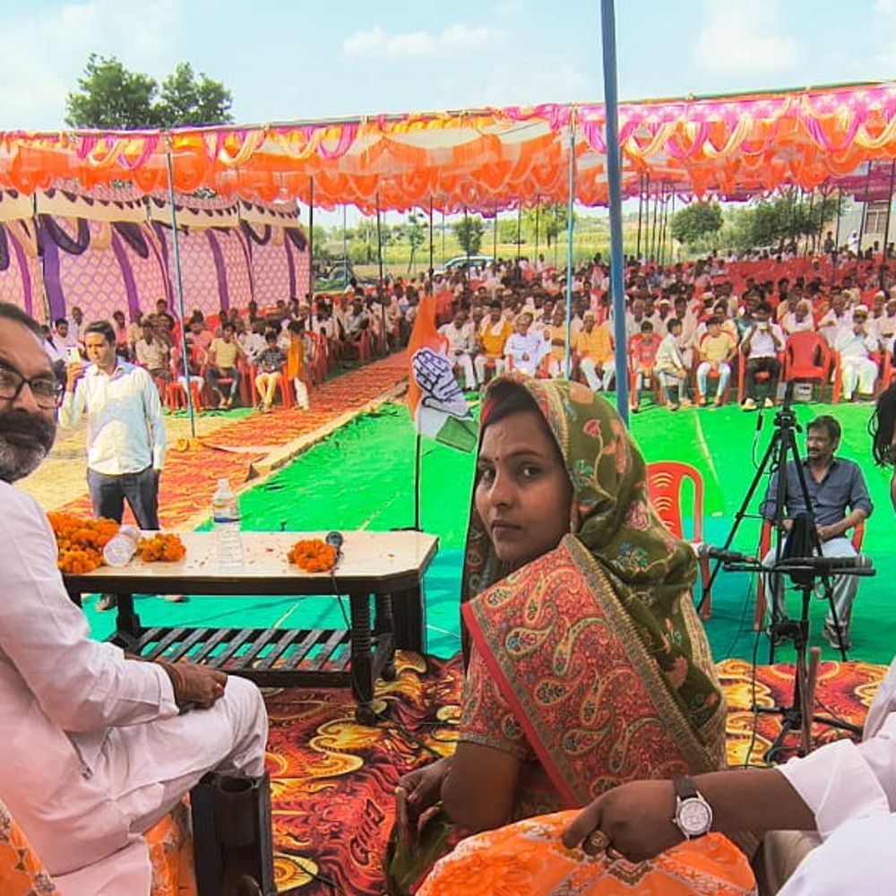 बागपत में कांग्रेस का भाईचारा सम्मेलन:लल्लू और रशीद अल्वी ने भाजपा पर साधा निशाना, बोले- सभी को मिलकर बदलनी होगी सरकार