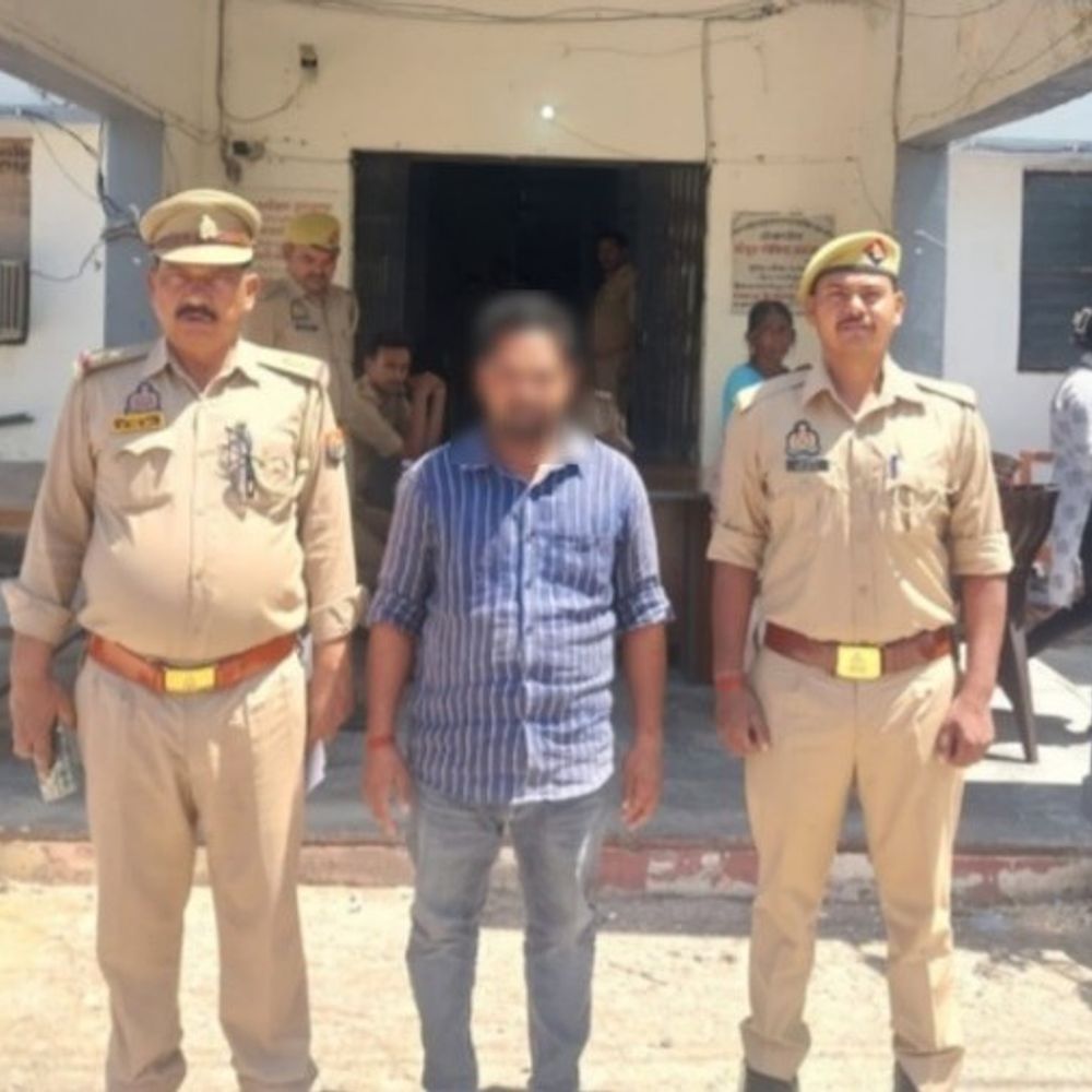 सुलतानपुर में 25 हजार का इनामी अपराधी गिरफ्तार:हत्या समेत कुल 9 केस हैं दर्ज, लंबा आपराधिक इतिहास है