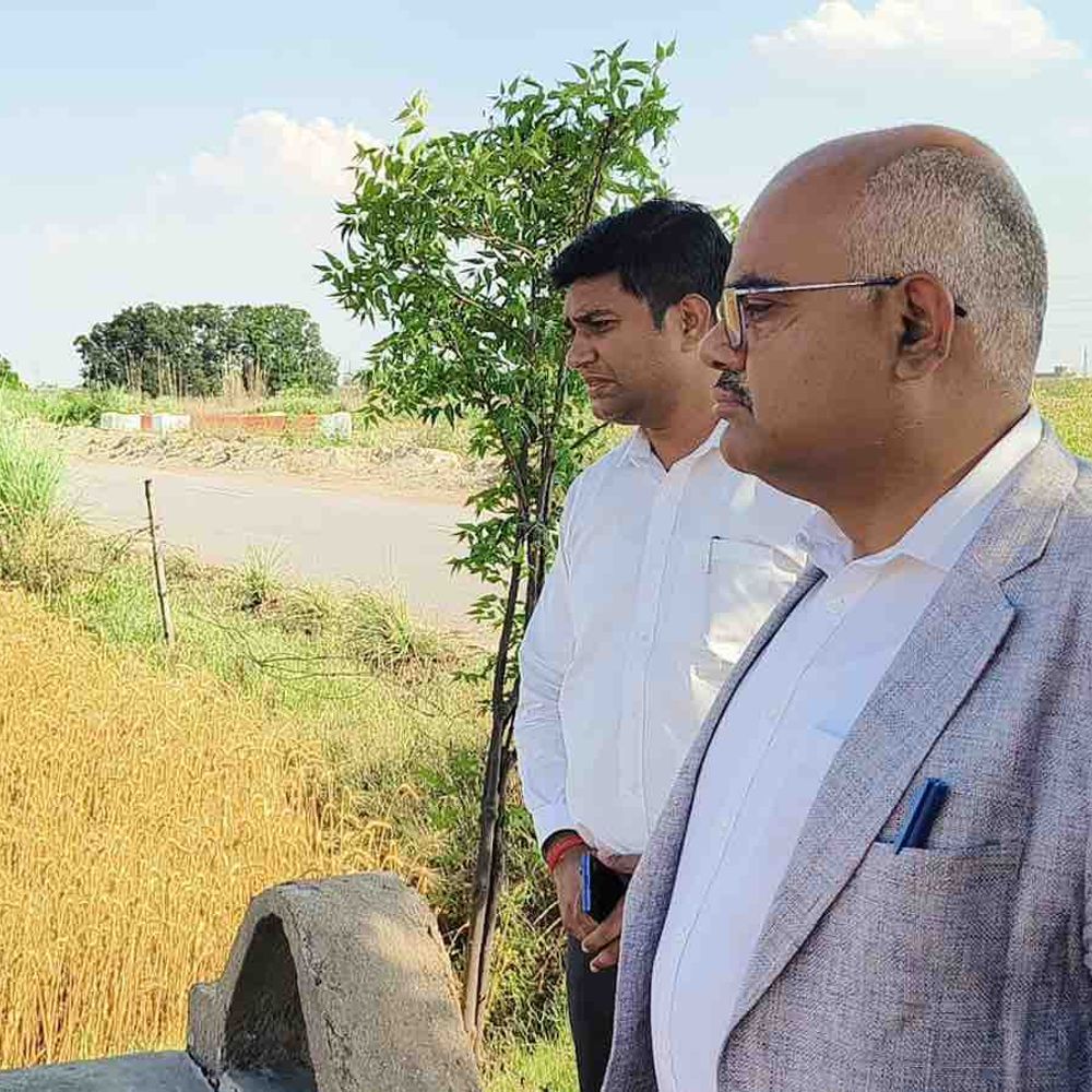 
                 बारिश से फसल नुकसान पर डीएम सख्त:खेतों में पहुंचकर लिया जायजा, किसानों को मुआवजे का आश्वासन 
            