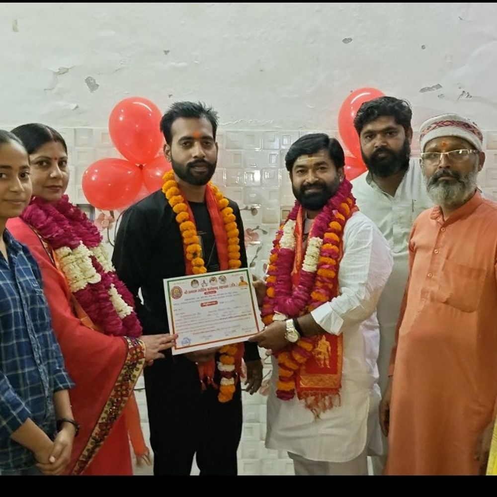 
                 मनुज मिश्रा बने श्री सनातन ज्योतिष कर्मकांड महासभा मीडिया प्रभारी:संगठन विस्तार के लिए महत्वपूर्ण कदम, सदस्यों ने जताई खुशी 
            