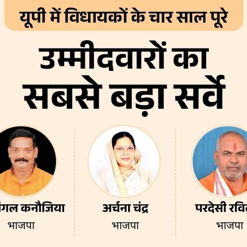 
                 महराजगंज सीट पर कौन मजबूत, विधायक जयमंगल या कोई और:सपा से श्रीपत आजाद या सुदामा प्रसाद में कौन पसंद? कांग्रेस-बसपा किसे दिग्गज मानते हैं आप 
            