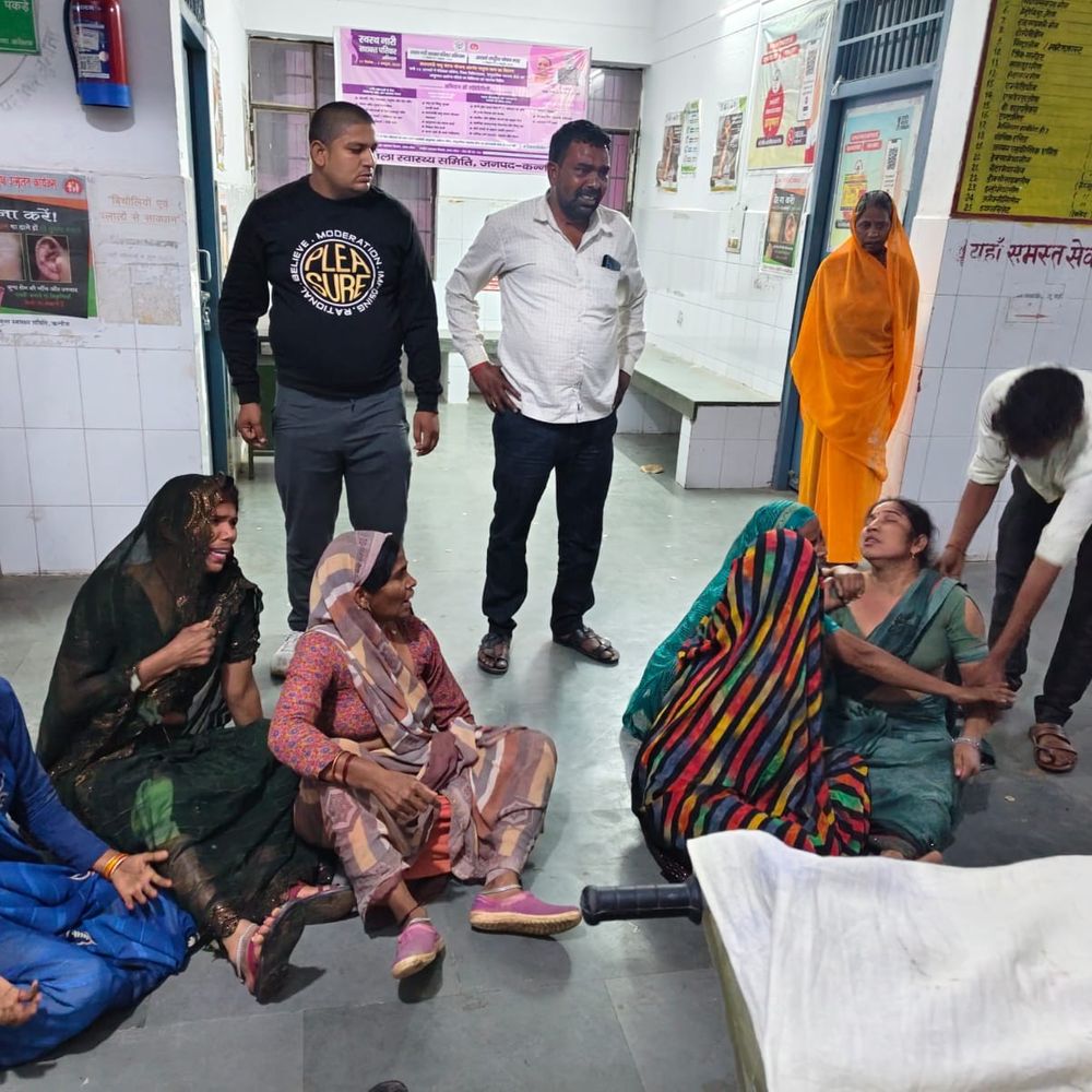 
                 कन्नौज में सड़क हादसा, पूर्व प्रधान के बेटे की मौत:हादसे में साथी घायल, तालग्राम-तेराजाकेट रोड पर हादसा 
            