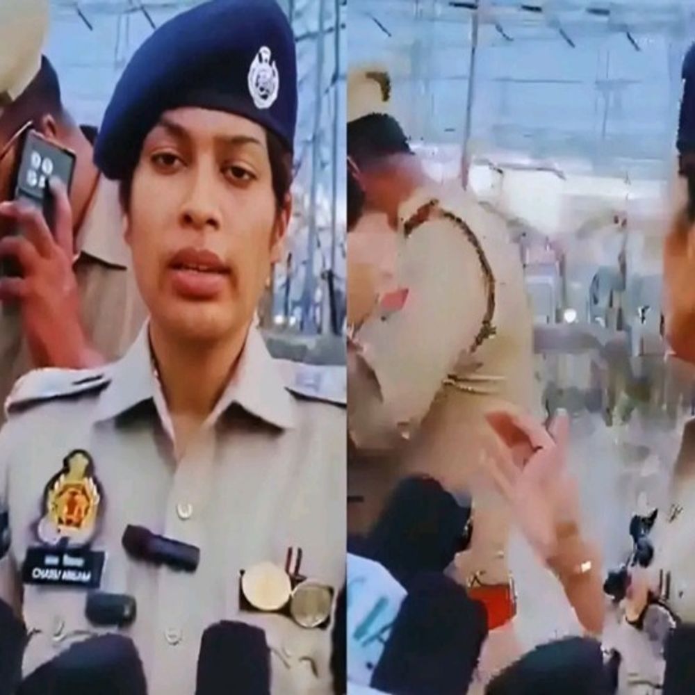 SP इंस्पेक्टर से बोलीं- अरे! तुम ही बोल लो यार:फोन पर बात कर रहे थे दरोगा, सुल्तानपुर एसपी ने जताई नाराजगी