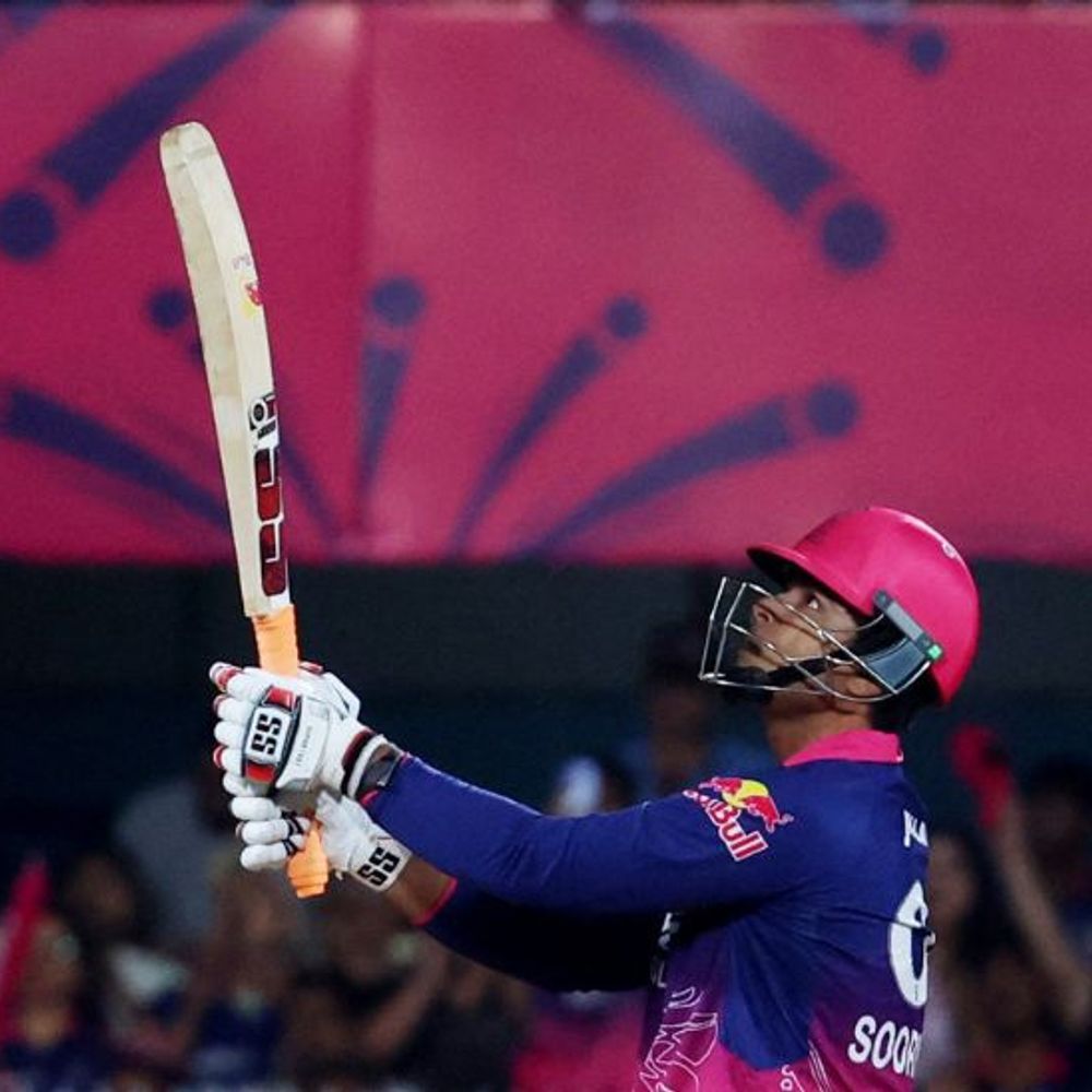 IPL में राजस्थान ने मुंबई को 151 का टारगेट दिया:जायसवाल की फिफ्टी, सूर्यवंशी ने 14 बॉल पर 39 रन बनाए