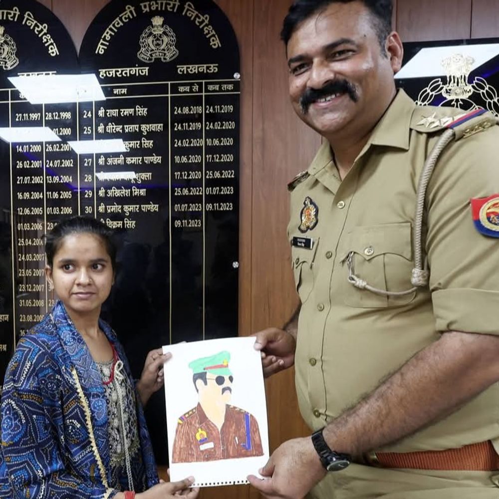 सीएम के निर्देश पर खुशी का ऑपरेशन हुआ:90 किमी पैदल चलकर लोकभवन मिलने पहुंची थी, बच्ची को बोलता देख इंस्पेक्टर हुए भावुक