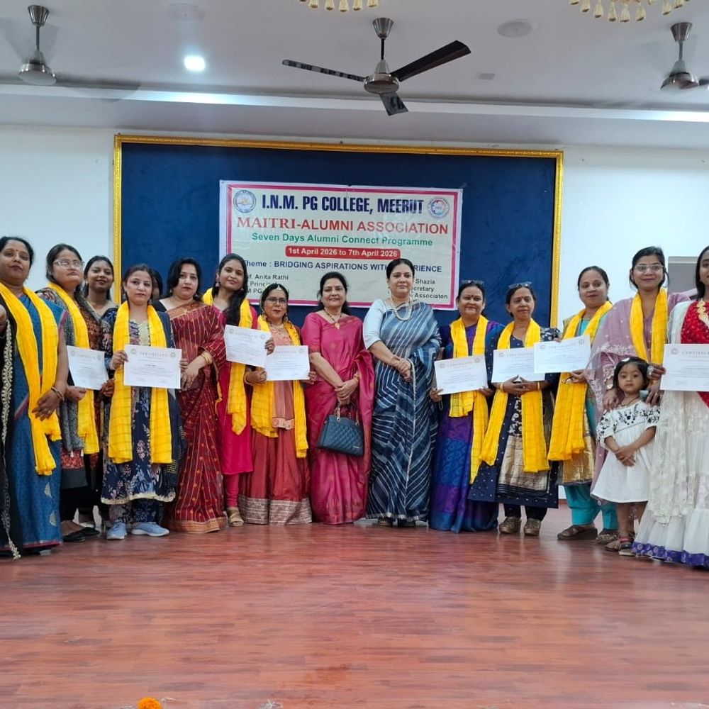 
                 इस्माईल नेशनल कॉलेज में मैत्री एलुमनाई कार्यक्रम का समापन:सांस्कृतिक प्रस्तुतियों से सजा समारोह , अतिथियों ने छात्राओं को करियर और आत्मविश्वास के दिए टिप्स 
            