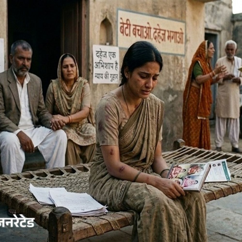 भिवानी की बेटी से राजस्थान में दहेज प्रताड़ना:  बोली- पति का दूसरी महिलाओं से संबंध, रास्ते से हटाना चाहता है, इसलिए की मारपीट, 4 लाख मांगे – Bhiwani News