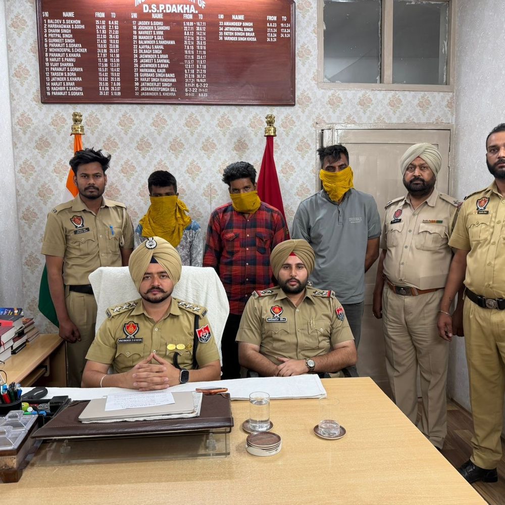 लुधियाना में मोटर तार चोरी गिरोह का पर्दाफाश:  तीन आरोपी गिरफ्तार, कार सहित सामान बरामद; पुलिस पूछताछ में जुटी – Mullanpur Dakha News