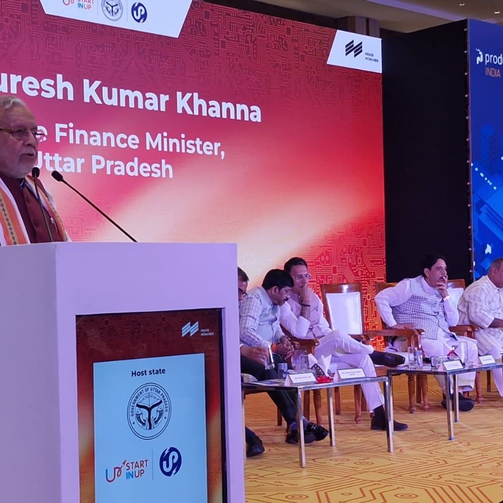 इलेक्ट्रॉनिका इंडिया और प्रोडक्ट्रोनिका इंडिया 2026 का शुभारंभ:उद्घाटन समारोह में वित्त मंत्री सुरेश खन्ना सहित कई मंत्री शामिल हुए