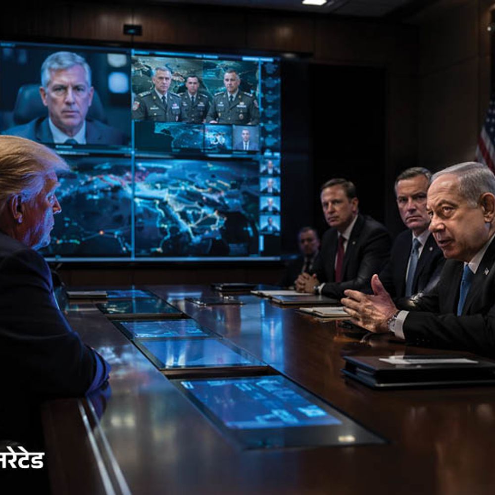 नेतन्याहू ने क्या कहा कि ट्रम्प जंग को राजी हुए:दोनों की सीक्रेट मीटिंग में हुआ फैसला, उपराष्ट्रपति वेंस हमले के खिलाफ थे