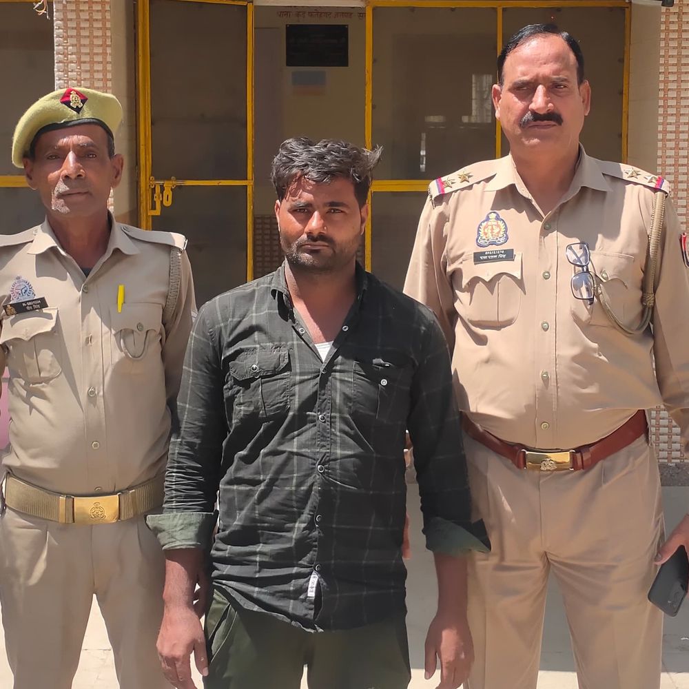 संभल पुलिस ने पत्नी के हत्यारे पति को जेल भेजा:ईद से पहले हुई थी हत्या, कम दहेज के लिए ताना देता था