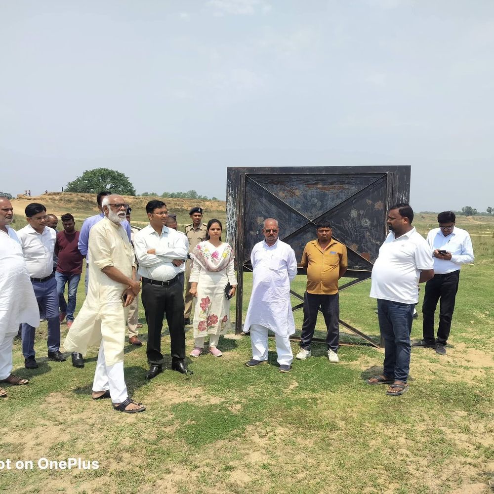 बांका के भदरिया स्थल पर फिर शुरू होगी खुदाई:डीएम ने निरीक्षण किया, 5 साल से ठप परियोजना को मिली गति