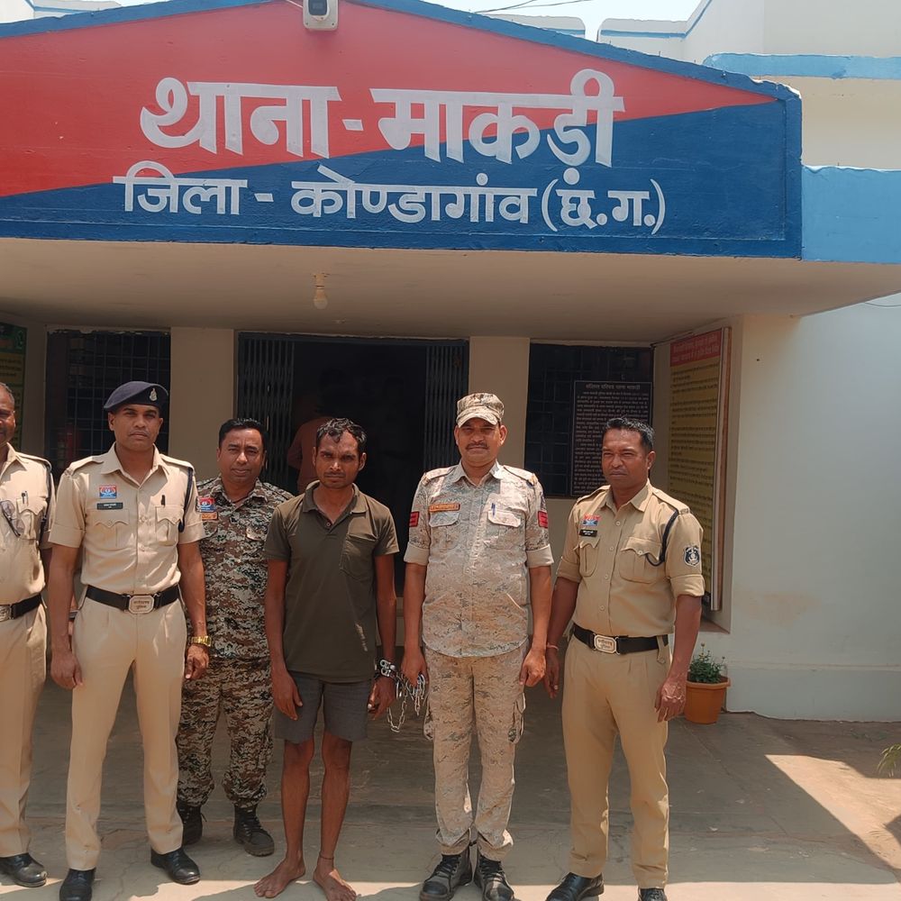 कोंडागांव में पत्थर से हमला, युवक की मौत:  पुलिस ने आरोपी को किया गिरफ्तार, मोटरसाइकिल सवारों पर पत्थर और ईंट से करता था हमला – Kondagaon News