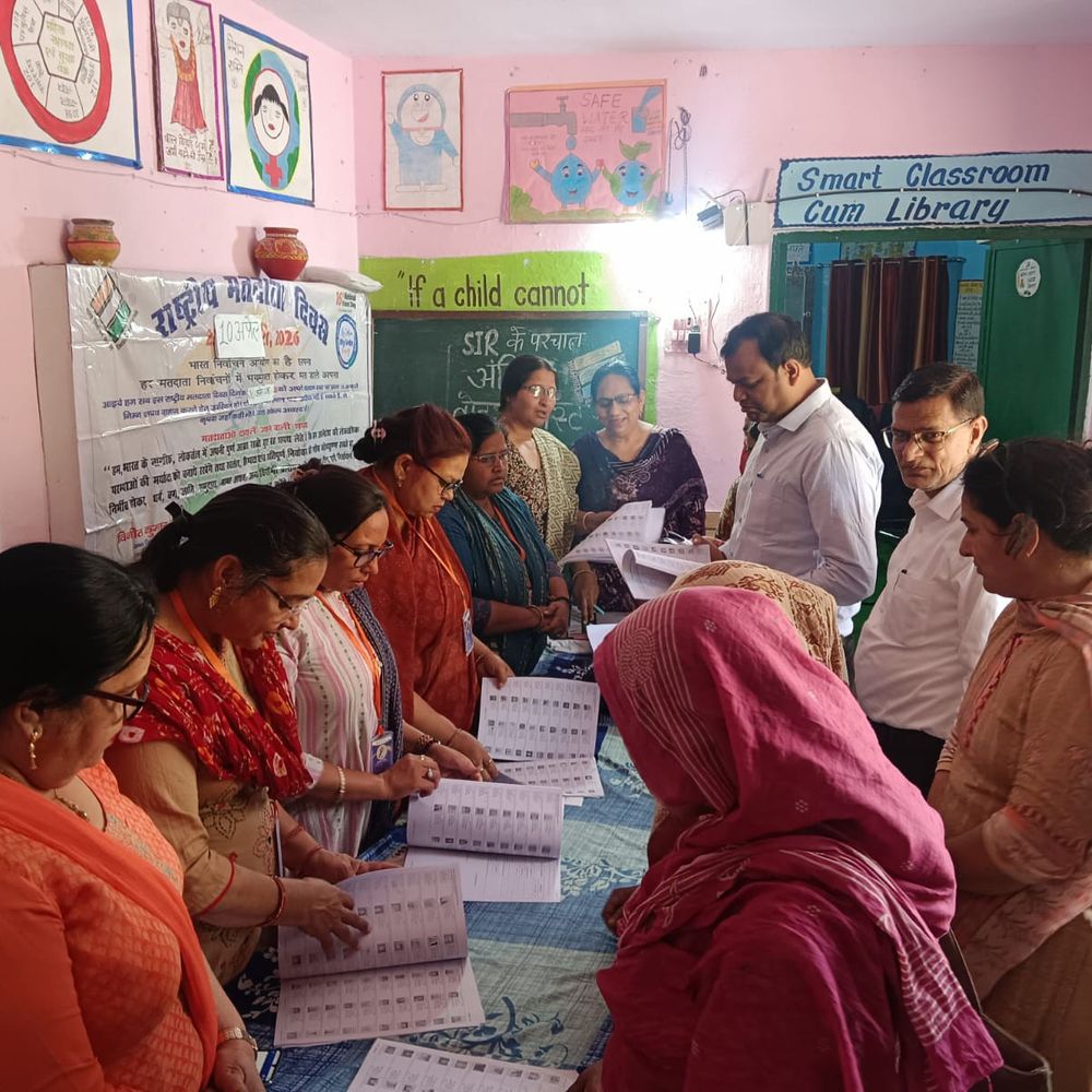 बागपत में SIR के बाद 8. 38 लाख मतदाता:राज्यमंत्री के बड़ौत विधानसभा में 49,625 वोट हटाए गए