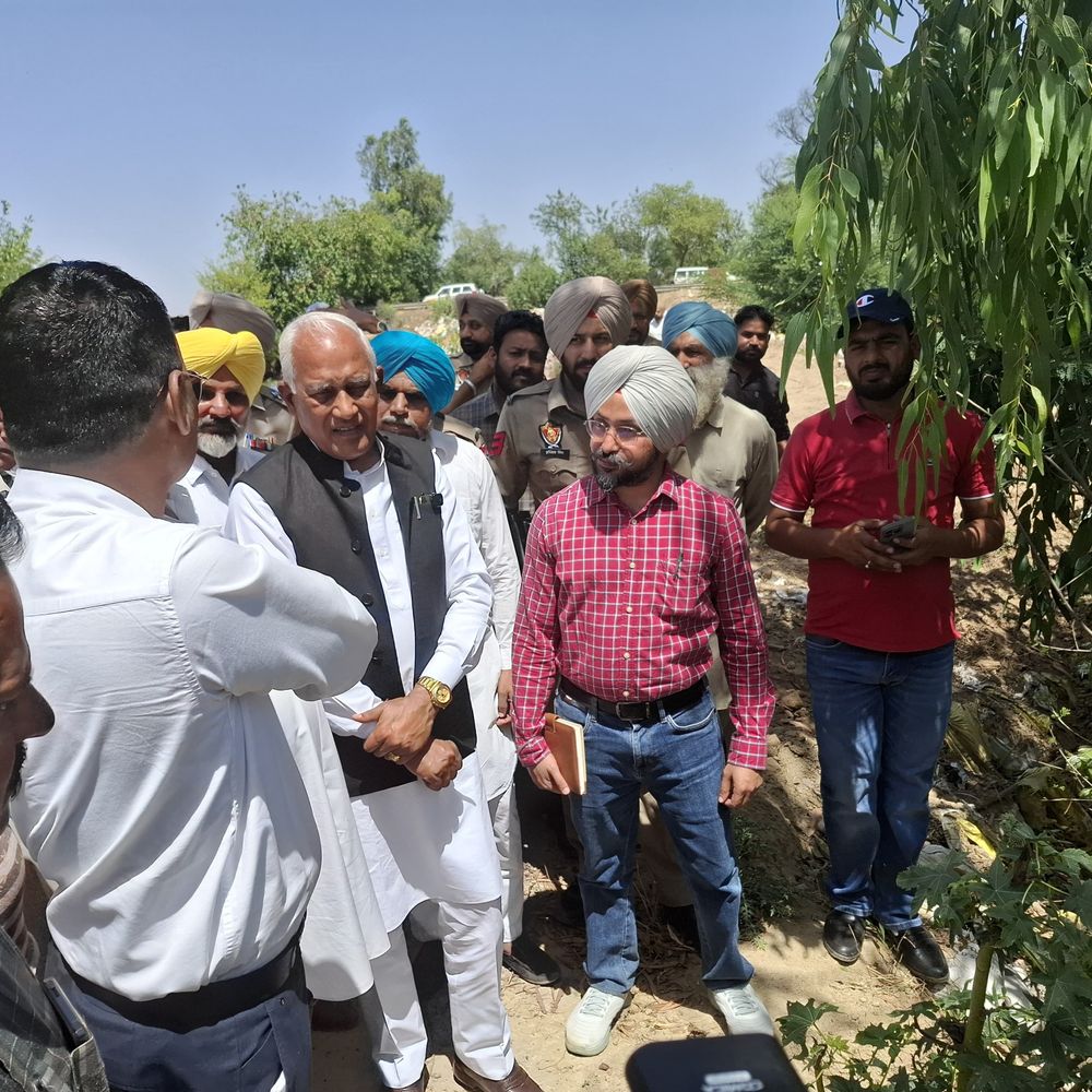 संगरूर में कैबिनेट मंत्री ने कार्यों का निरीक्षण किया:  गोयल बोले-बाढ़ से फसल बचाने को 12.42 करोड़ रुपए खर्च; योद्धाओं-शहीदों की धरती बताया – Barnala News