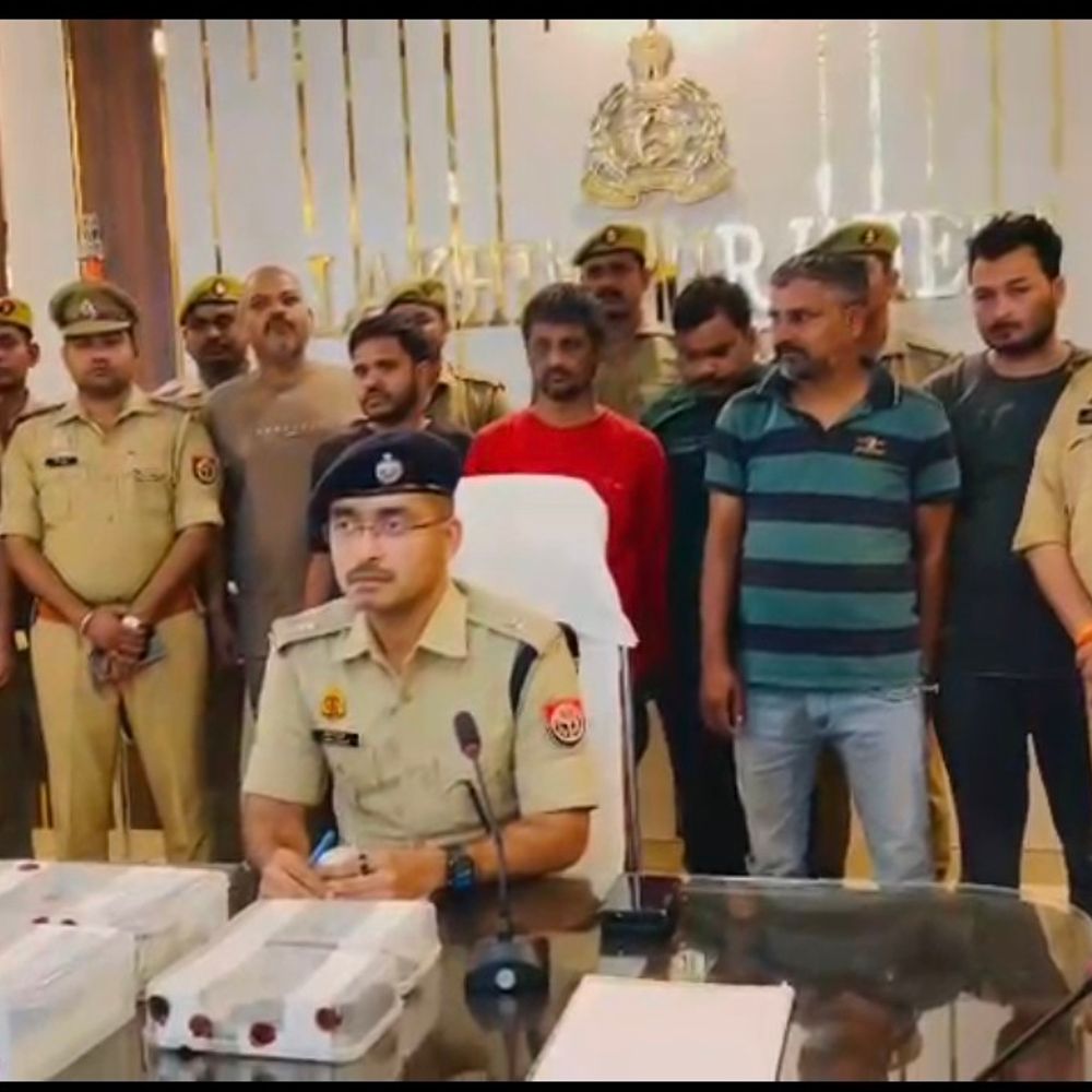 अंतरराष्ट्रीय जुआ-असलहा सप्लाई गैंग का भंडाफोड़:6 आरोपी गिरफ्तार, 4 लाख 91 हजार रुपए कैश और पिस्टल-तमंचा बरामद