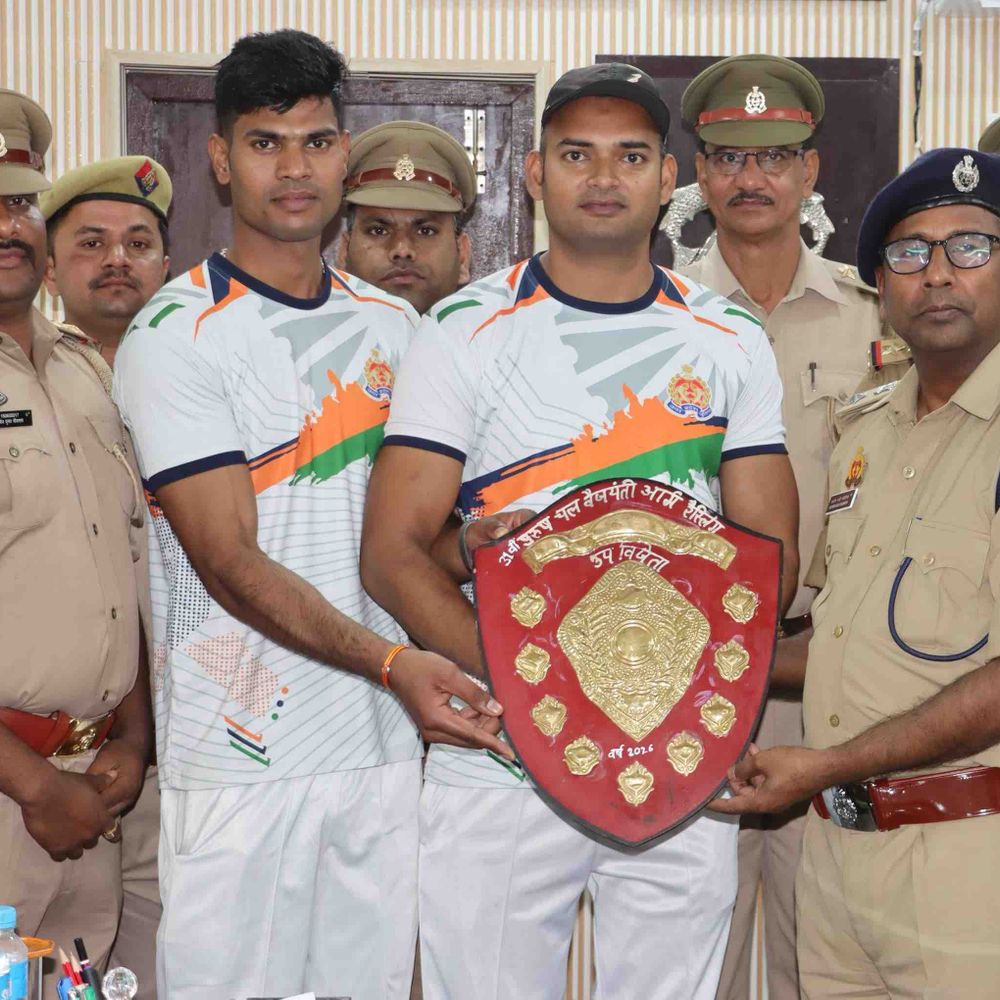 37वीं वाहिनी पीएसी ने जीती गोल्डन हैट्रिक:राहुल राकेश और अजय पाल ने जीते स्वर्ण पदक