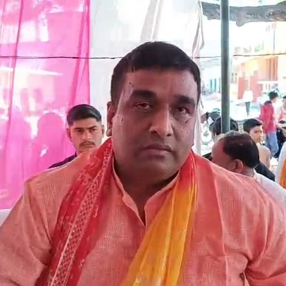 सपा के लोग प्लॉटों और जमीनों पर कब्जा करते थे:बीजेपी विधायक बोले- सपा का नारा ही रहा है खाली प्लॉट हमारा