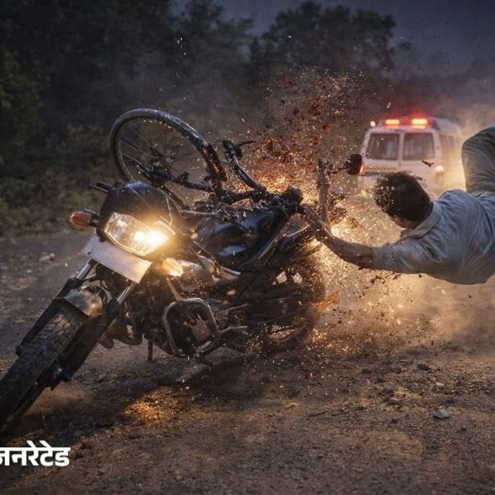 यमुनानगर में ठेकेदार की एक्सीडेंट में मौत:अगले दिन हुई पहचान, बाइक सवार ने मारी थी टक्कर, यूपी का रहने वाला