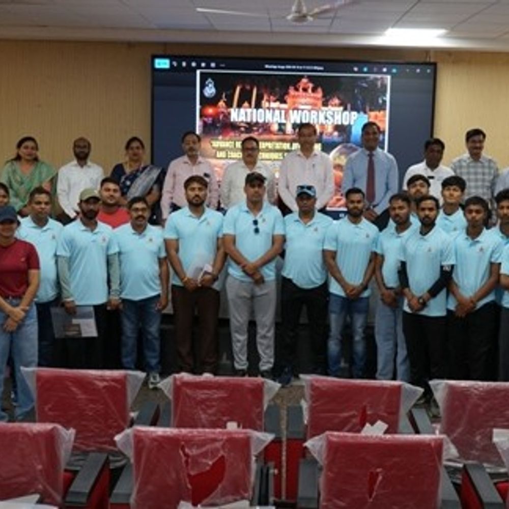 ‘खेलों में अनुशासन व नियमों की समझ ज्यादा जरूरी‘:वाराणसी के BHU में आयोजित तीन दिवसीय राष्ट्रीय कार्यशाला में बोले प्रो. एके नेमा