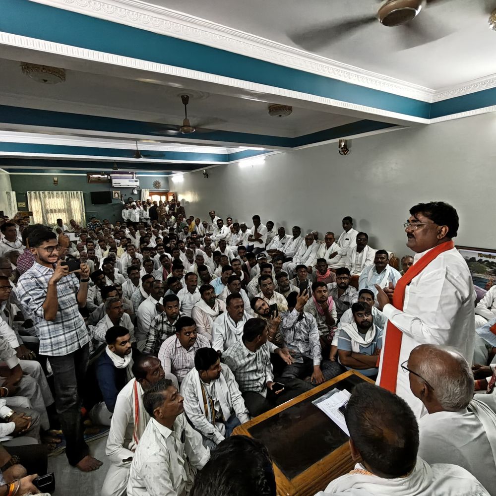 गंजाल बांध परियोजना को मिली स्टेज-1 की स्वीकृति:144 गांवों की डेढ़ लाख एकड़ भूमि सिंचित होगी, विधायक पर झूठा श्रेय लेने का आरोप