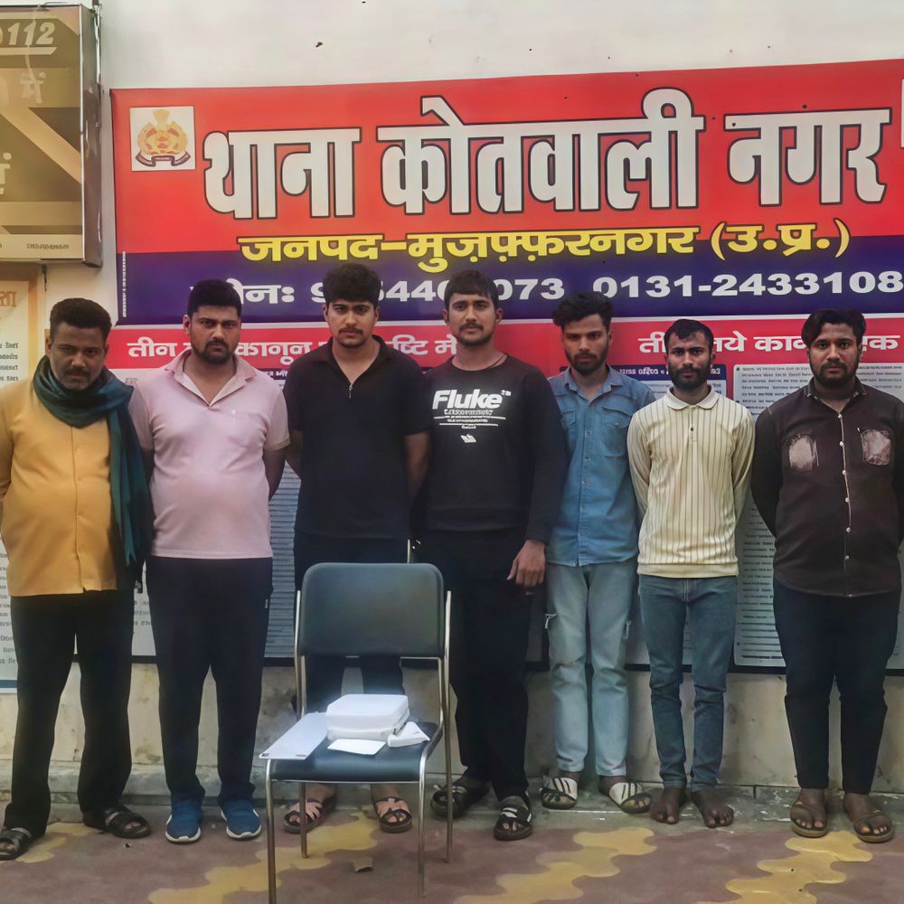 साले ने रची जीजा के घर डकैती की साजिश:तमंचे के बल पर परिवार को बंधक बनाया, जेवरात लूटे; 7 आरोपी गिरफ्तार