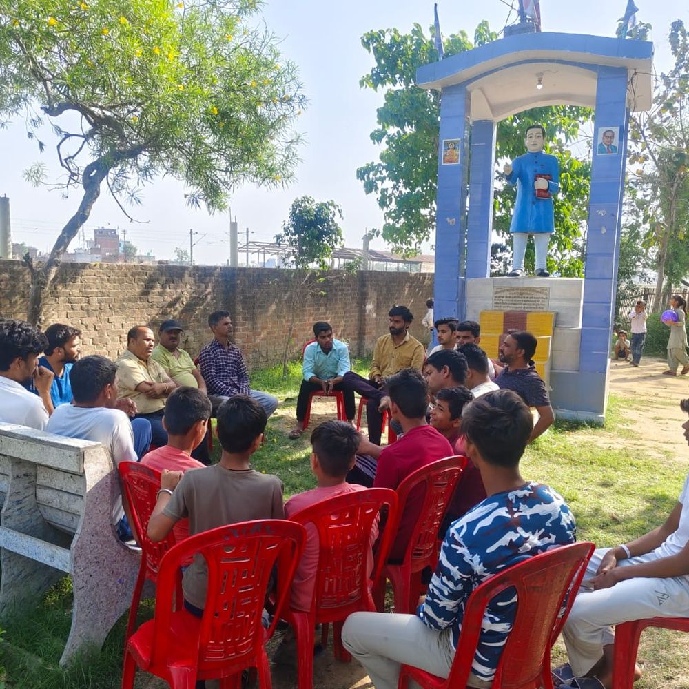 सम्भल में बाबा साहेब जयंती शोभायात्रा की तैयारी:आयोजन समिति ने बैठक कर रूपरेखा तय की