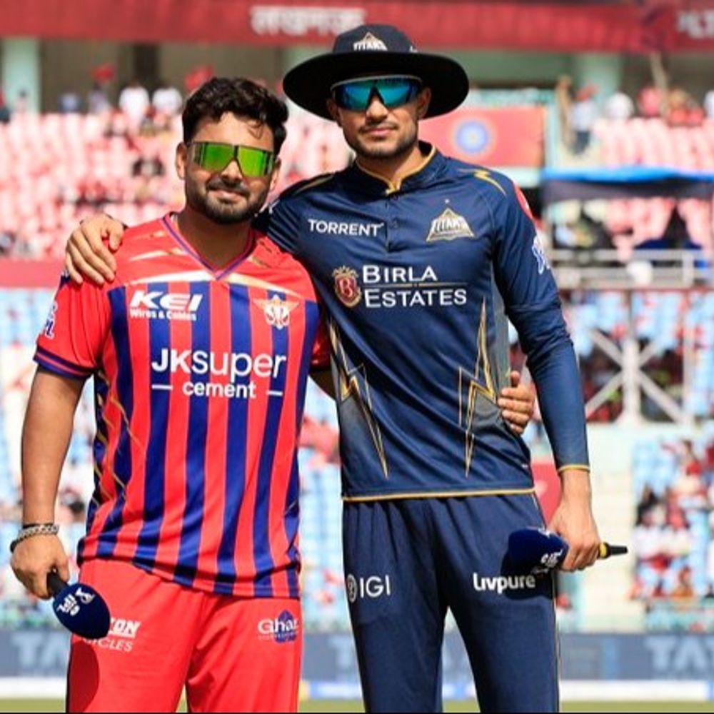 IPL में LSG vs GT:गुजरात ने टॉस जीतकर गेंदबाजी चुनी; दोनों टीमों की प्लेइंग-XI में कोई बदलाव नहीं