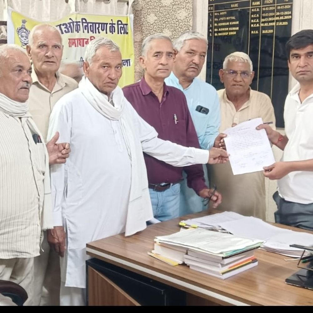 इसराना से मतलौड़ा तक बने सीधी सड़क:  SDM से मिले ग्रामीण, बोले- 20KM कम होगा सफर, अब पानीपत होकर जा रहे – Matlouda News