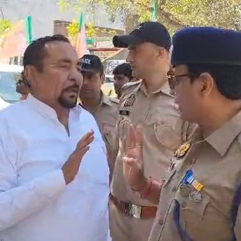 CM के कार्यक्रम में RLD विधायक की 'नो एंट्री':गुलाम मोहम्मद को गेट से लौटाया, सूची में नाम नहीं होने से नहीं मिला प्रवेश