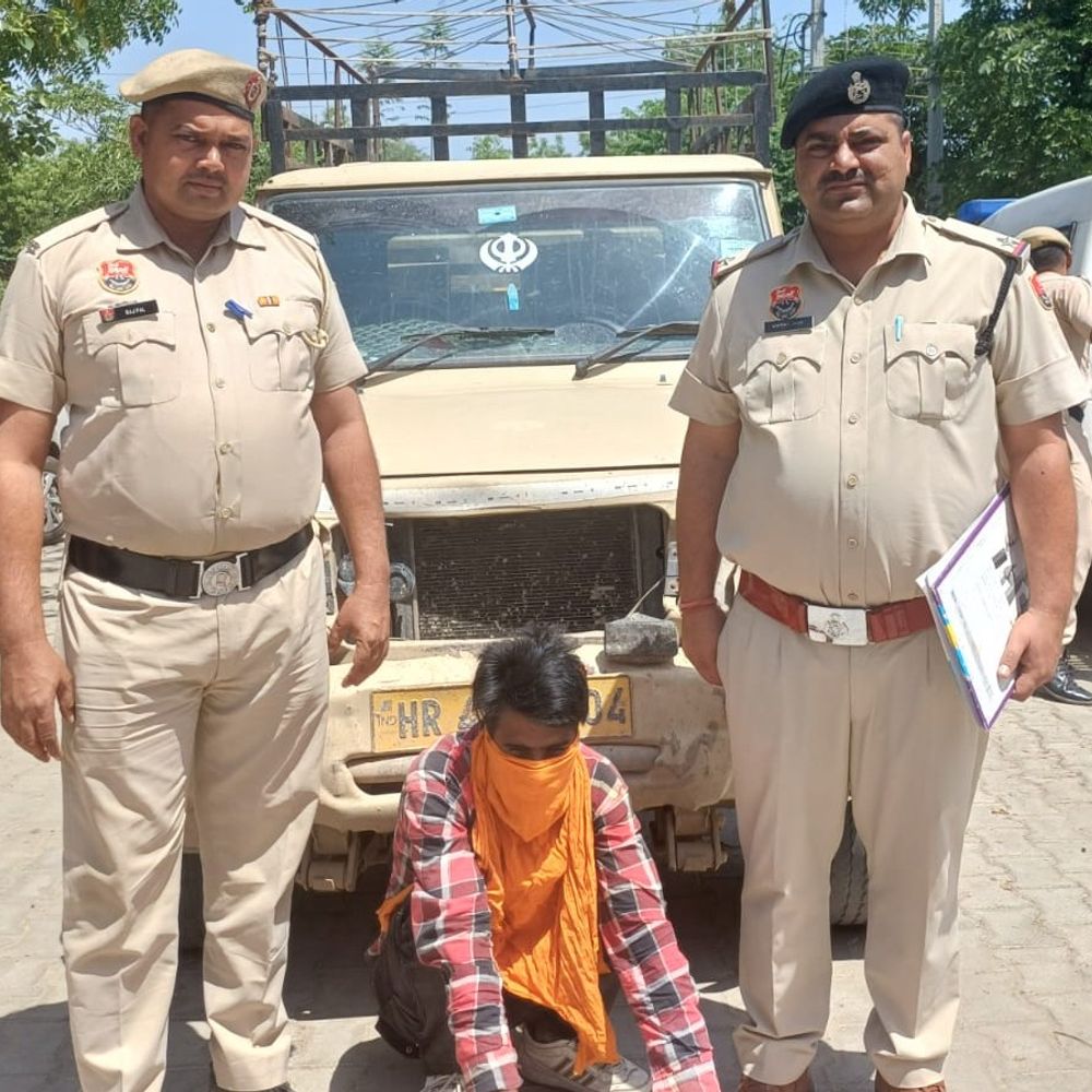 सिरसा पुलिस ने पकड़ा पंजाब का वाहन चोर:  घर के बाहर खड़ी पिकअप चोरी कर भागा, नशे के लिए दिया वारदात को अंजाम – rania News