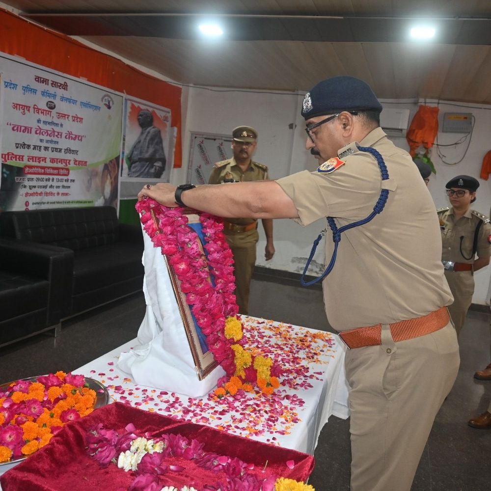 कानपुर देहात में डॉ. अंबेडकर की 135वीं जयंती मनाई गई:DM और SP ने समतामूलक समाज के निर्माण का आह्वान किया