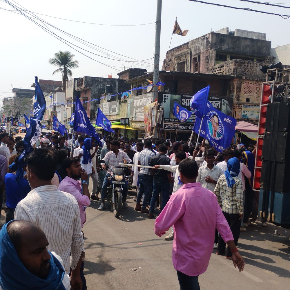 135वीं अंबेडकर जयंती धूमधाम से मनाई गई:जिले भर में भव्य शोभायात्राएं निकाली, कई कार्यक्रम आयोजित हुए